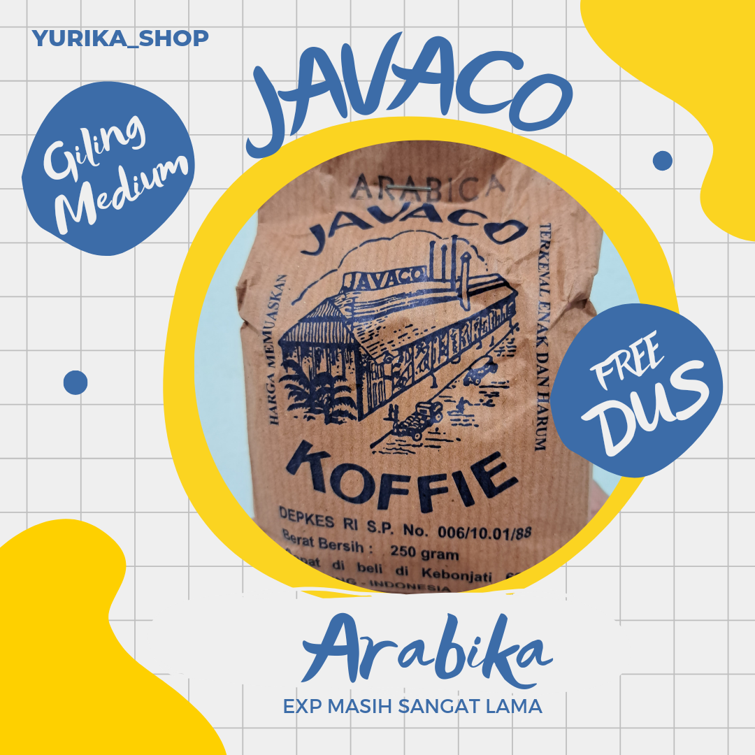 Kopi Bandung Javaco Arabica 250gr Medium Sejak 1928