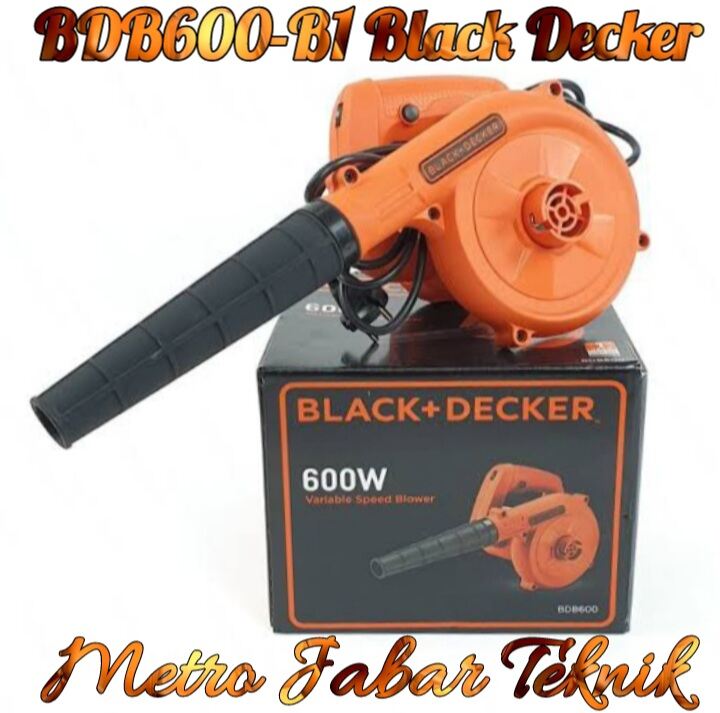 BLACK & DECKER Blower Variable Speed 600W (BDB600-B1)