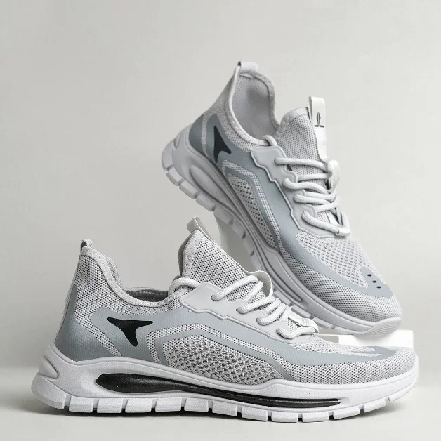 ☑️ Sepatu Ec5 Abu Premium | Sepatu Sneakers | Sepatu Running | Sepatu