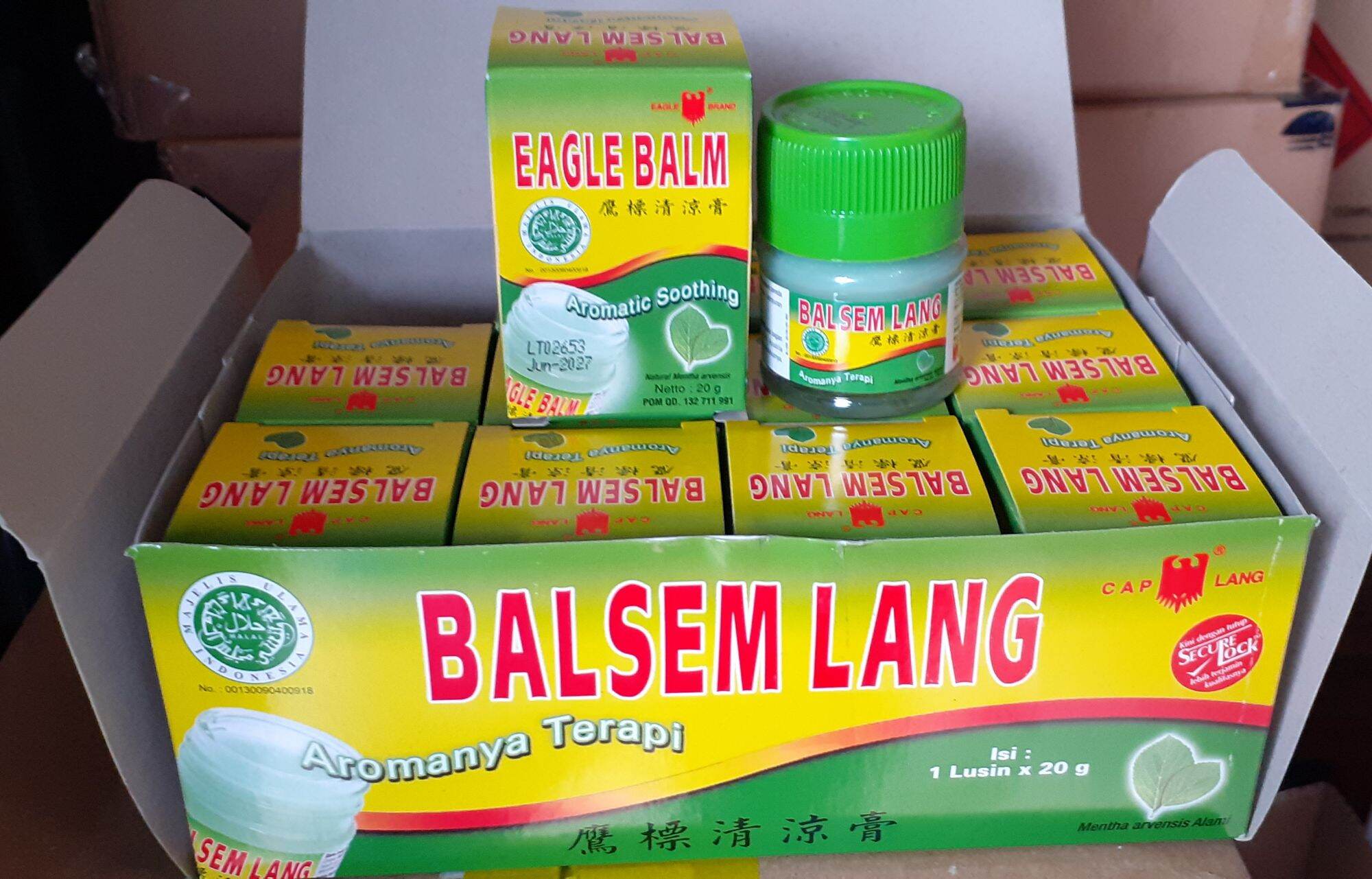 Balsem Cap Lang 20g Balsem Lang 1 Lusin | Lazada Indonesia