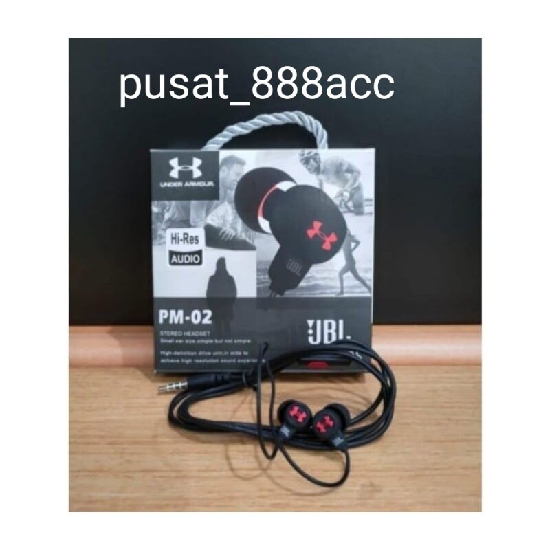 Harga headset 2024 under armour