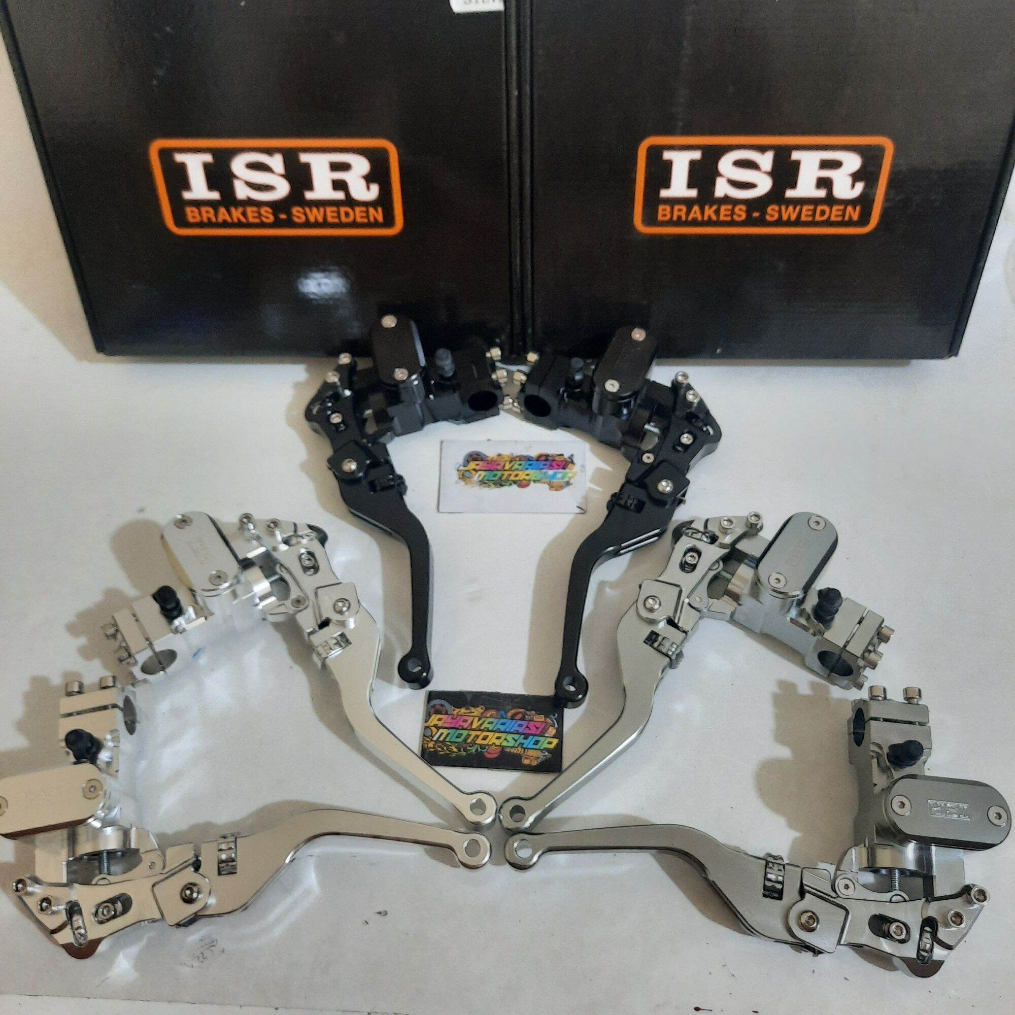 Isr Brake Rotor HANDLE MASTER REM ISR BRAKES - SWEDEN FULL CNC 2TABUNG DOUBLE DISC PNP ...