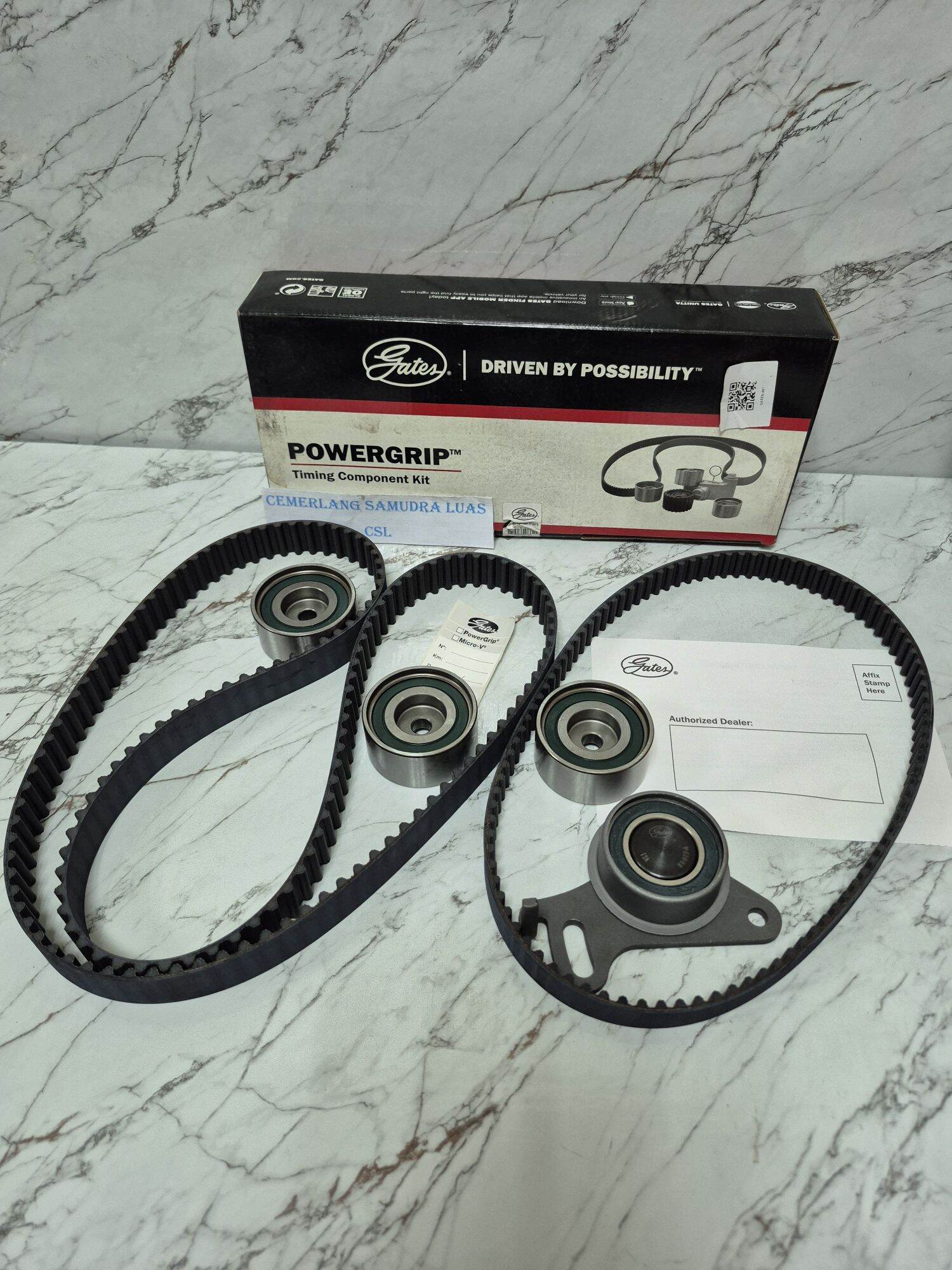 TIMING BELT SET TRITON 4D56 EURO4 L200 TCK1602N Harga 1,500,000 rupiah*Gratis Ongkir