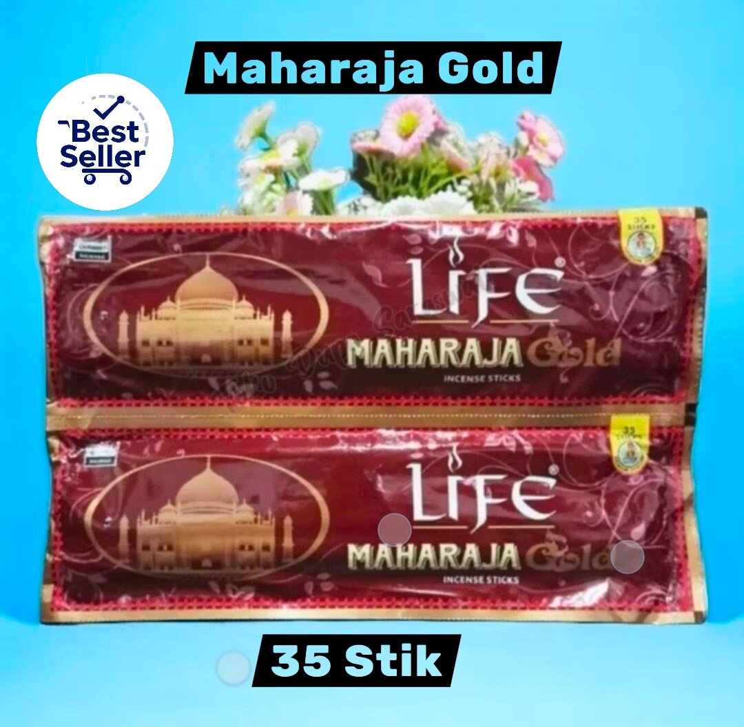 Hio Dupa Aromaterapi Life Maharaja Gold Isi 35 Stik