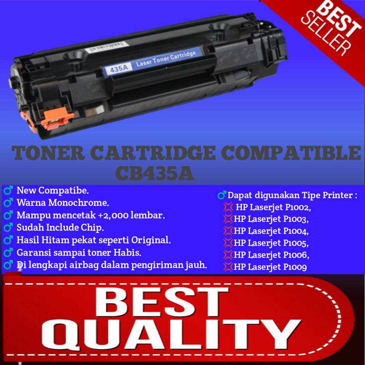Jual Toner Printer Hp Laserjet P1006 