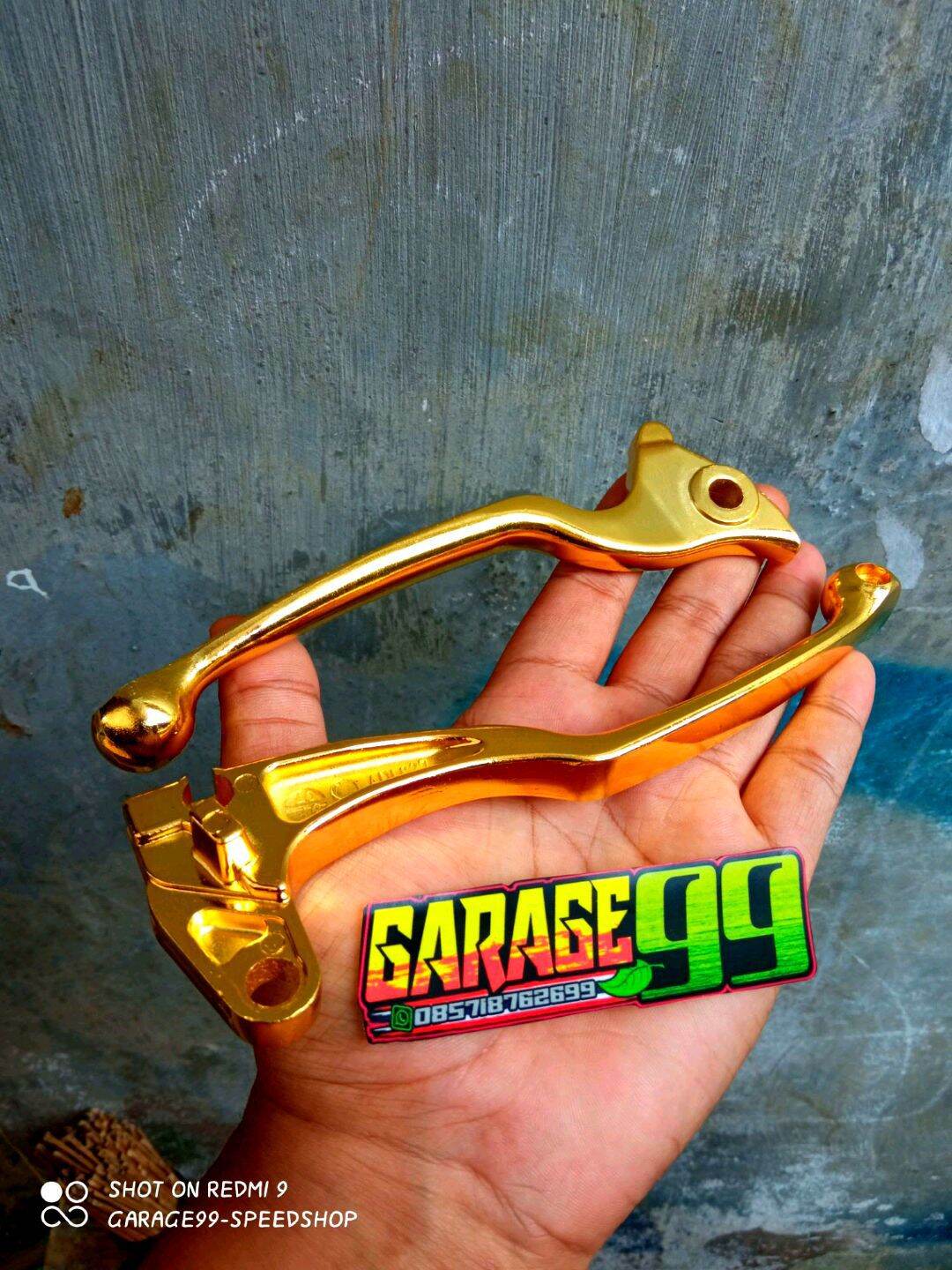 hendle rem depan / pegangan rem standar GOLD yamaha MIO FINO SOUL