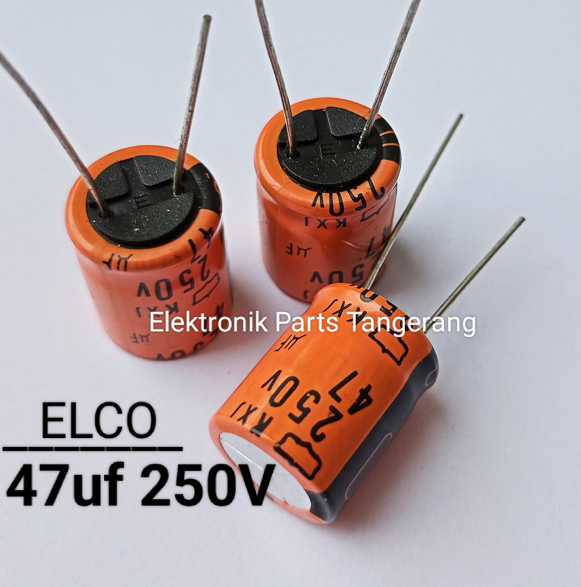 1 Buah Kapasitor Elco 47uf 250v Capacitor Elco 47uf 250v Kapasitor Elco 250v 47uf Elco 47uf 7008