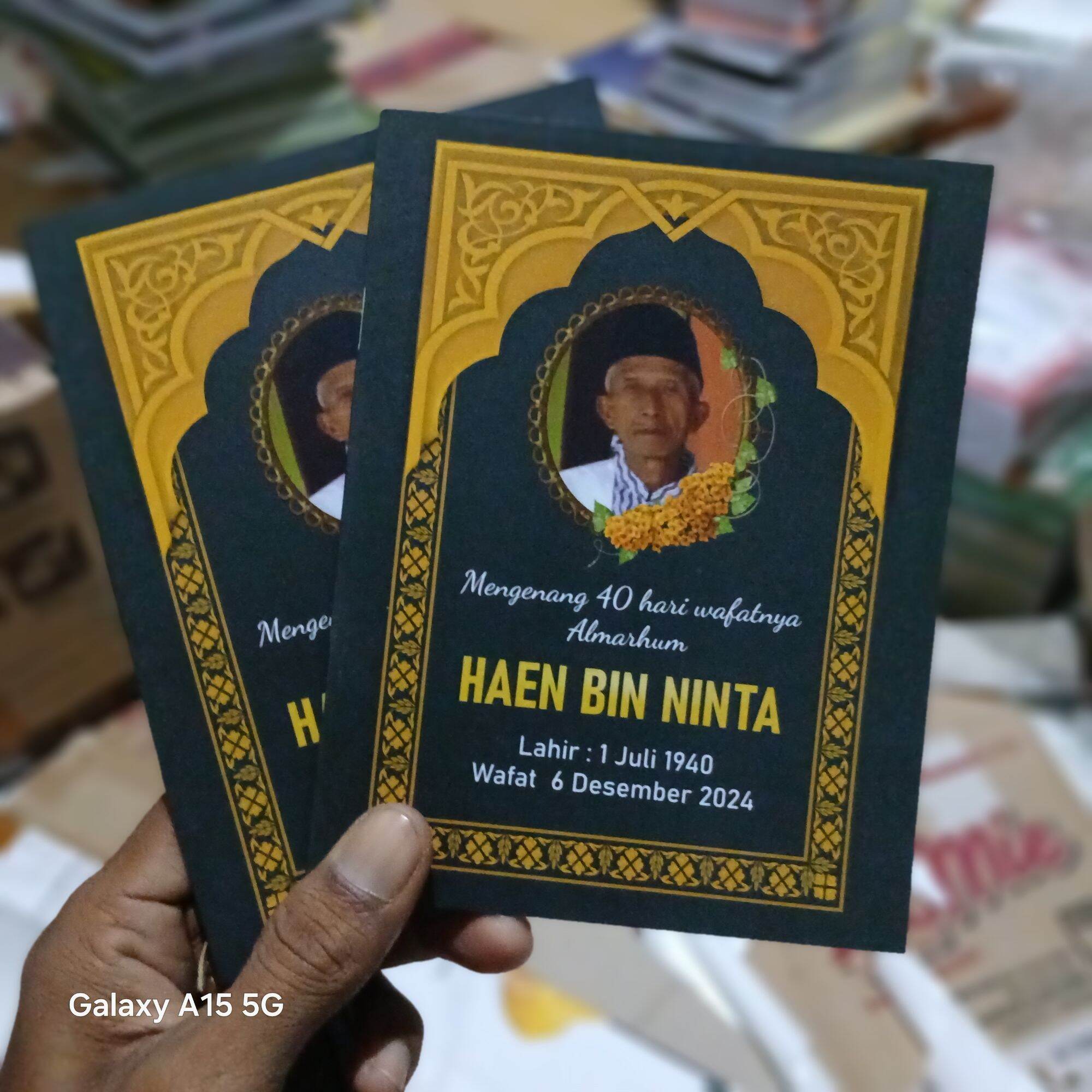 Buku Yasin Custom Foto dan Tulisan Cover mohon chat dulu