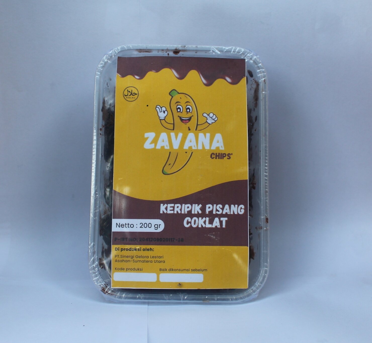 Terlaris Keripik Pisang Coklat Khas Sumatera Banana Chips Choco