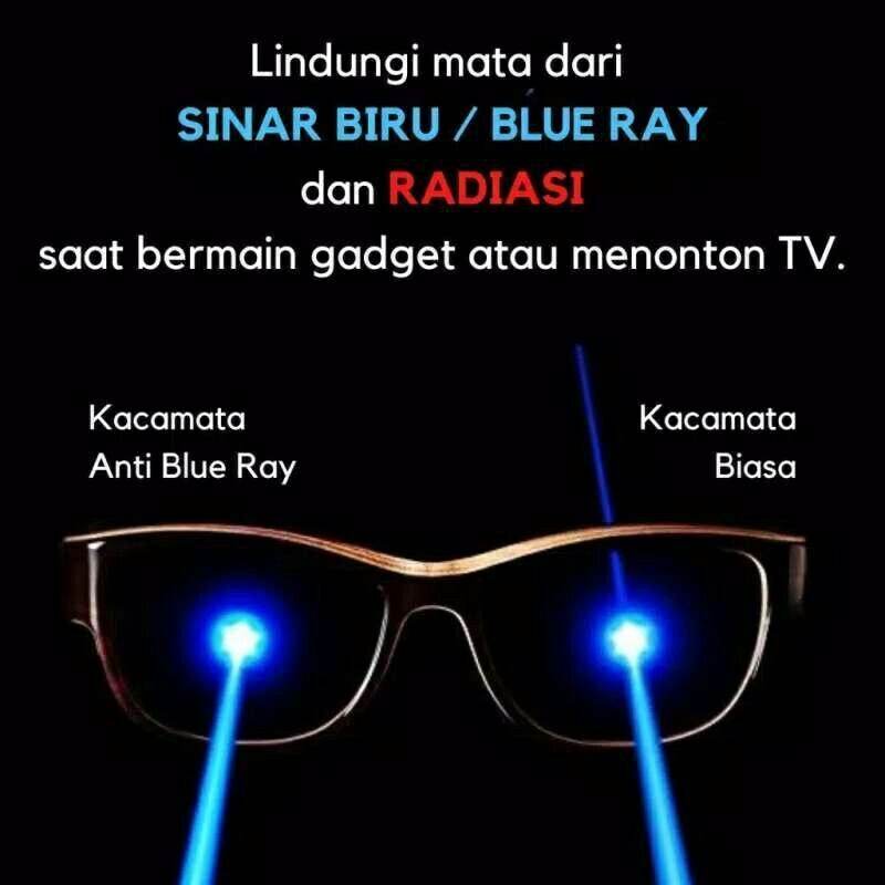 Kacamata Anak Antiradiasi Frame Full Lentur KT 257 | Lazada Indonesia