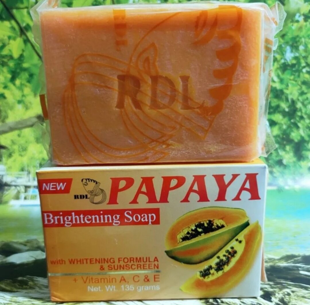 Sabun Papaya Brightening Soap UK besar 135 Grams