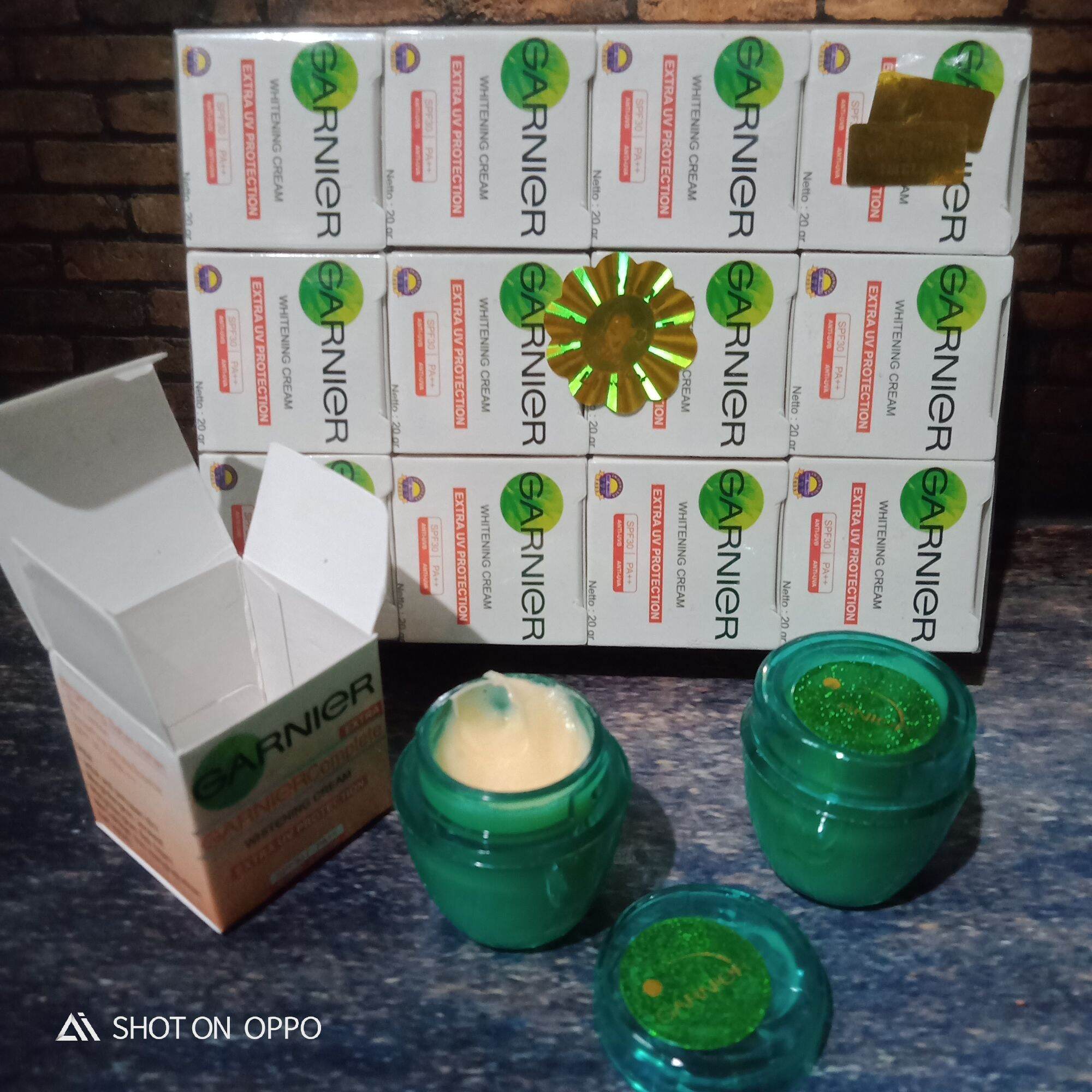 ( LUSINAN ) CREAM GARNIER GENTONG ORIGINAL UNTUK SIANG DAN MALAM CREAM