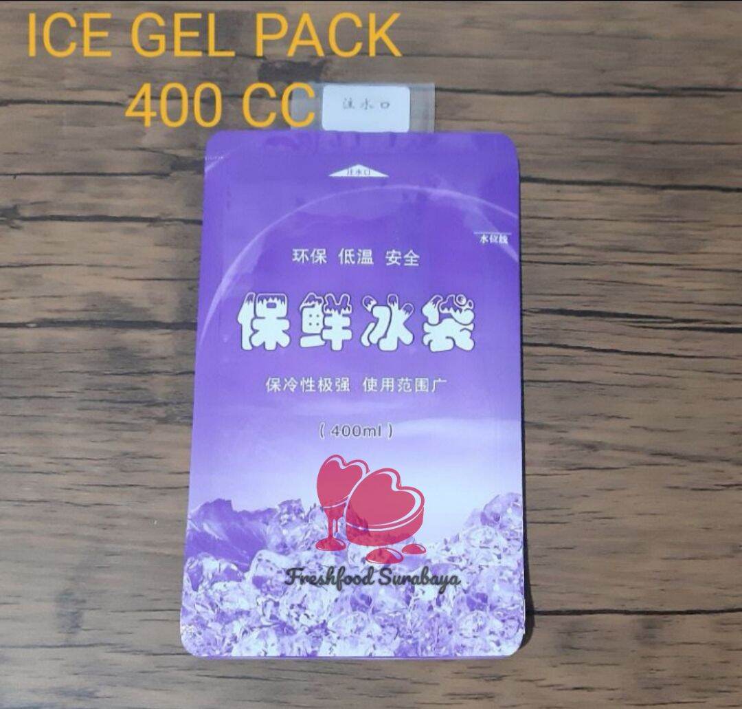 Ice gel pack pendingin multifungsi 400ml ecer per 1pcs