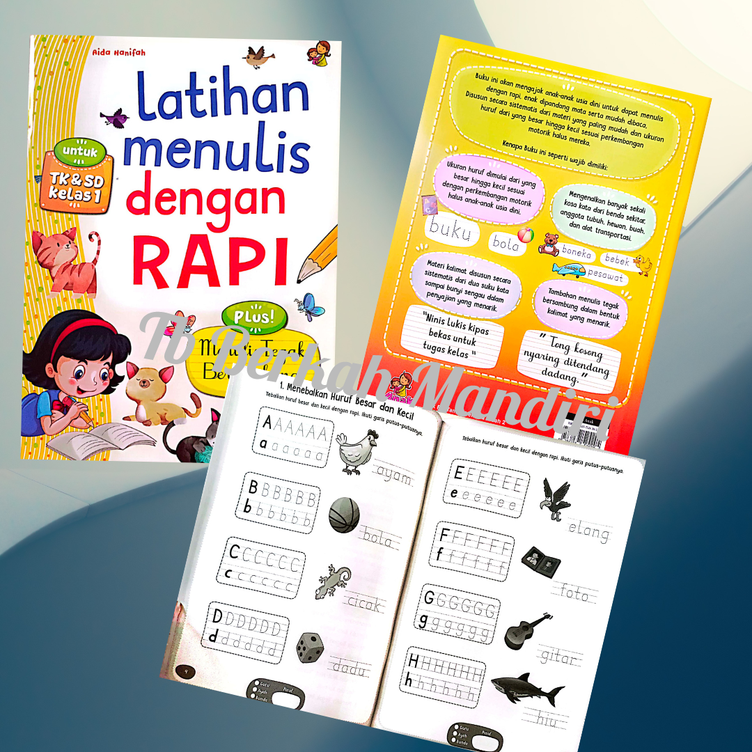 Buku Latihan Menulis Dengan Rapi 19×26cm Lazada Indonesia