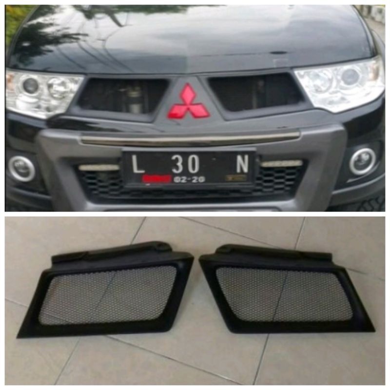 Front Grill Pajero Sport Dakar Exceed Glx Tahun Sd Model Jaring Lazada Indonesia