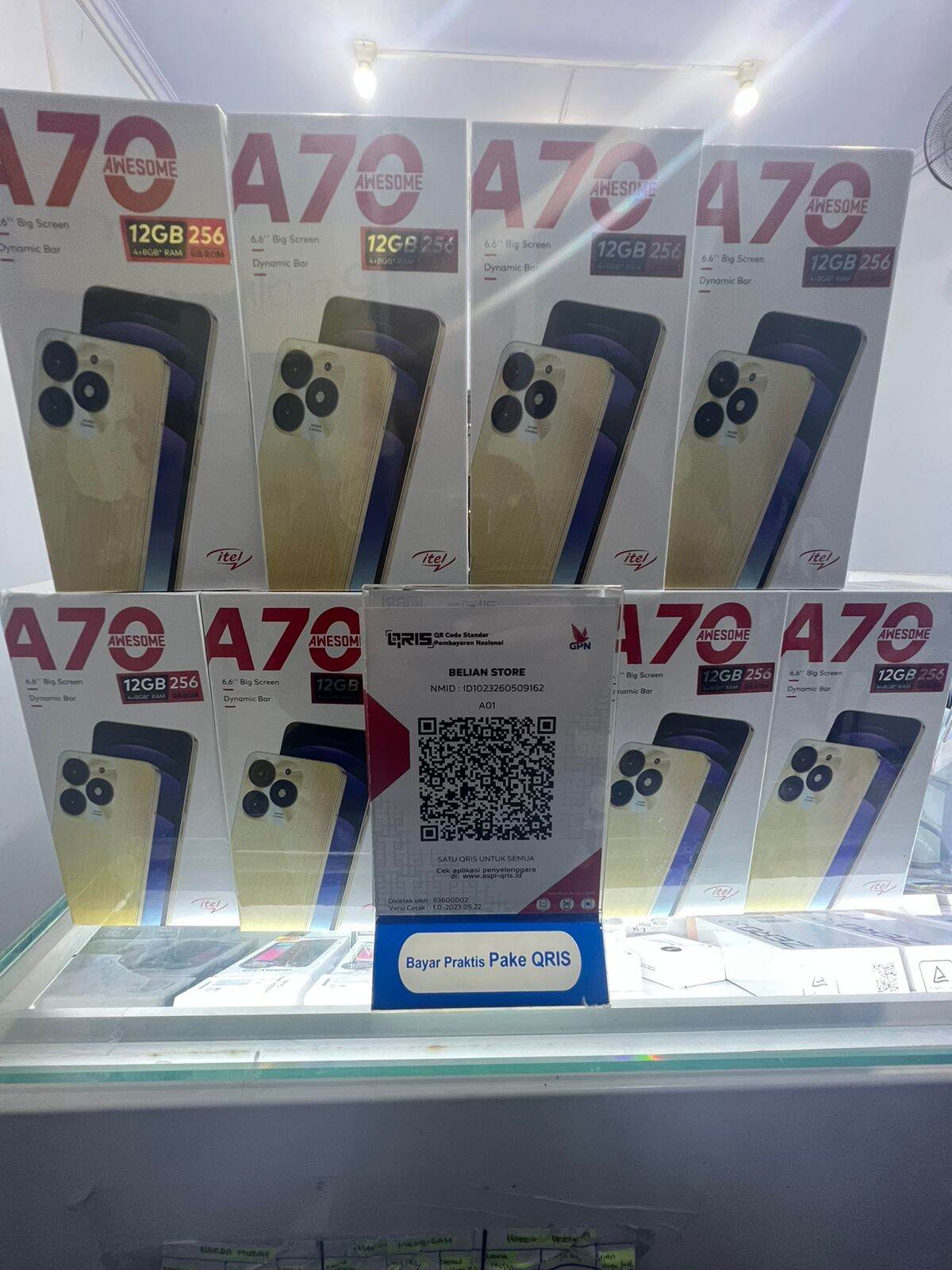 itel a70 4/64GB & 4/256GB new bnib Harga  1,075,000 Ringgit*Penghantaran Percuma