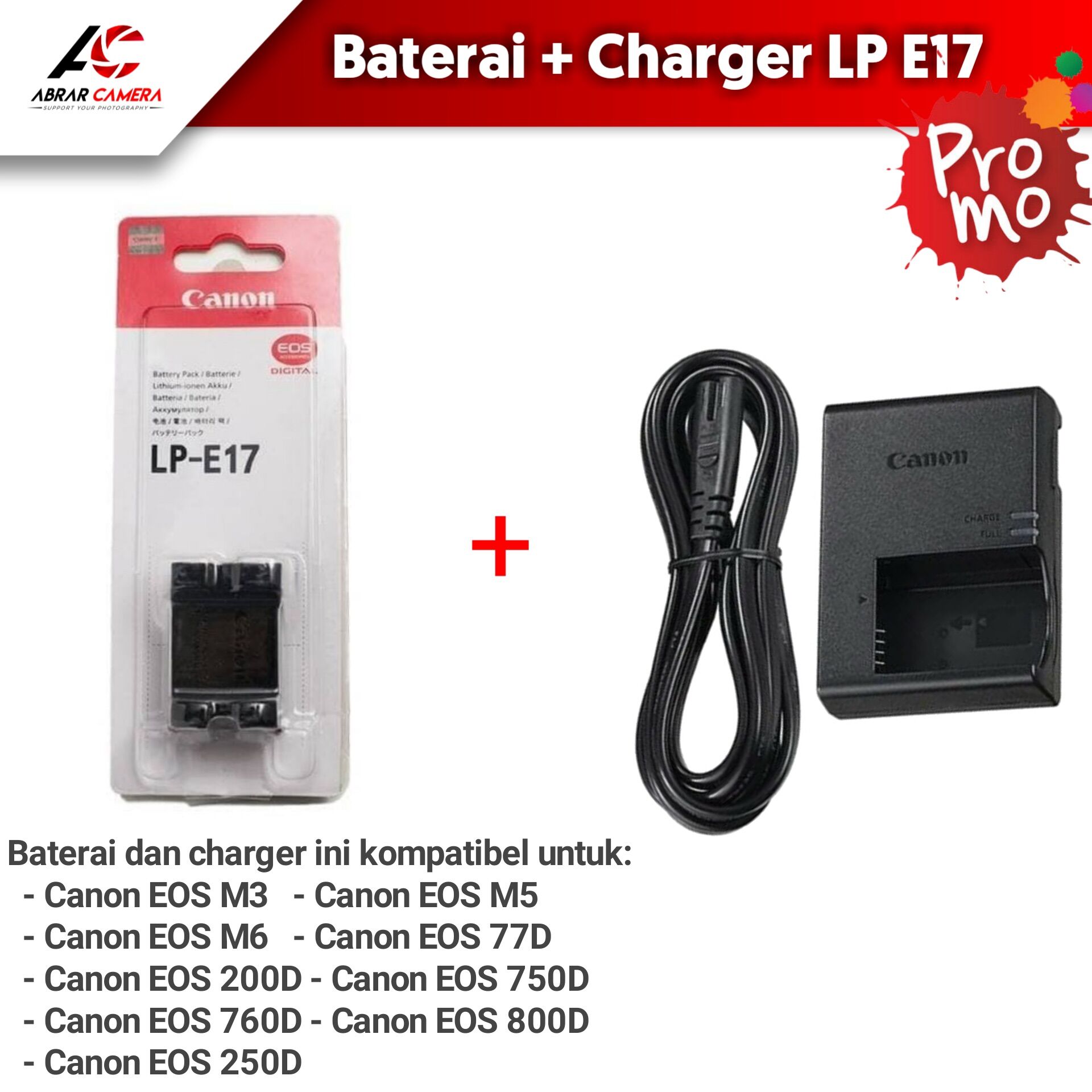 Batteria LP-E17 1200mAh Per Canon EOS R100, RP, 200D, 77D, M3, M5, M6, Rebel T8i, T7i, SL2, SL3 E Altri – Li-ion 7,4V