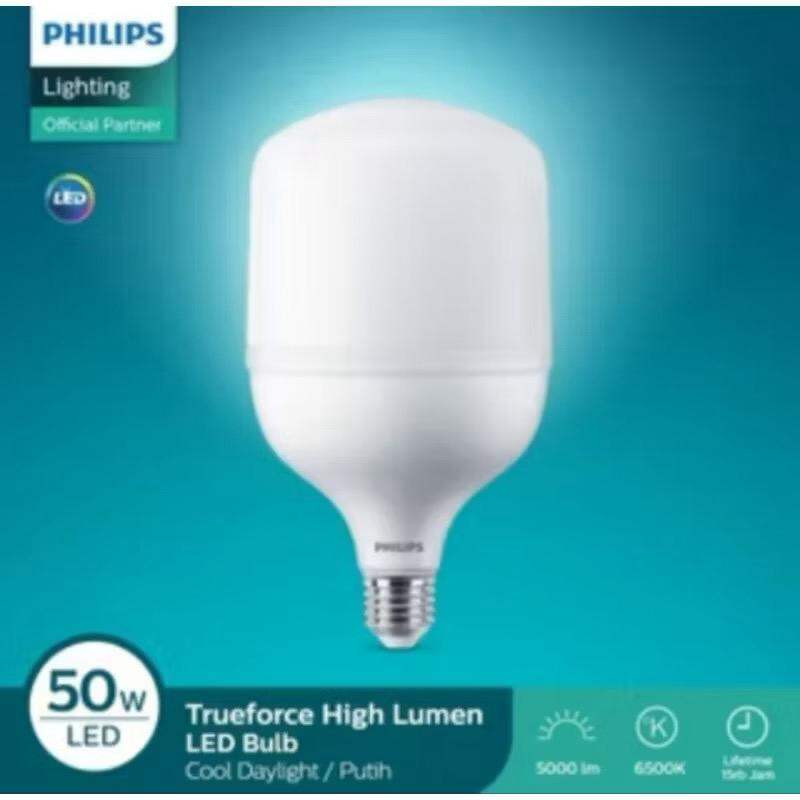 Promo Philips LED TrueForce Core Lampu LED 30W 40W 50W Daylight 33% Hemat Energi 27% 28% Kecerahan Awet