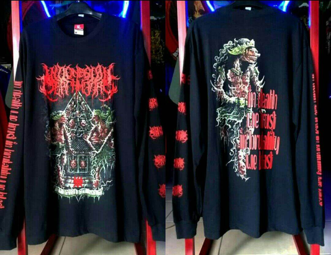 Jual Long Shirt Death Metal Terbaru 