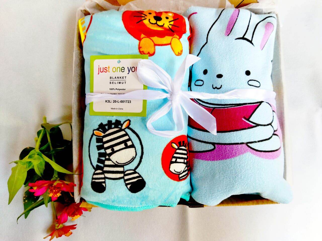 Hampers Bayi Kado Hadiah Bayi Newborn Selimut dan Handuk