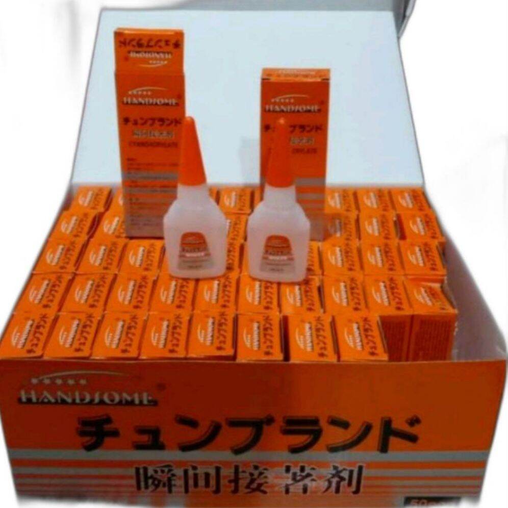 LEM KOREA HANDSOME ISI 50 PCS LEM SERBAGUNA Harga 139,000 rupiah*Gratis Ongkir