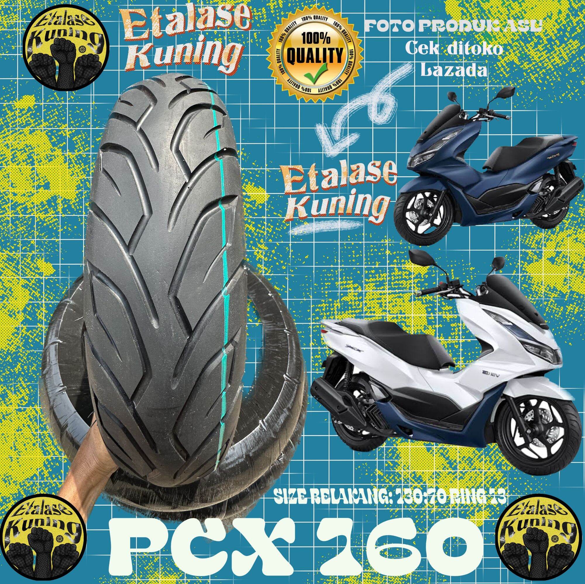 Ban Motor Honda Pcx Tubless Belakang Ukuran Ring All Type Pcx