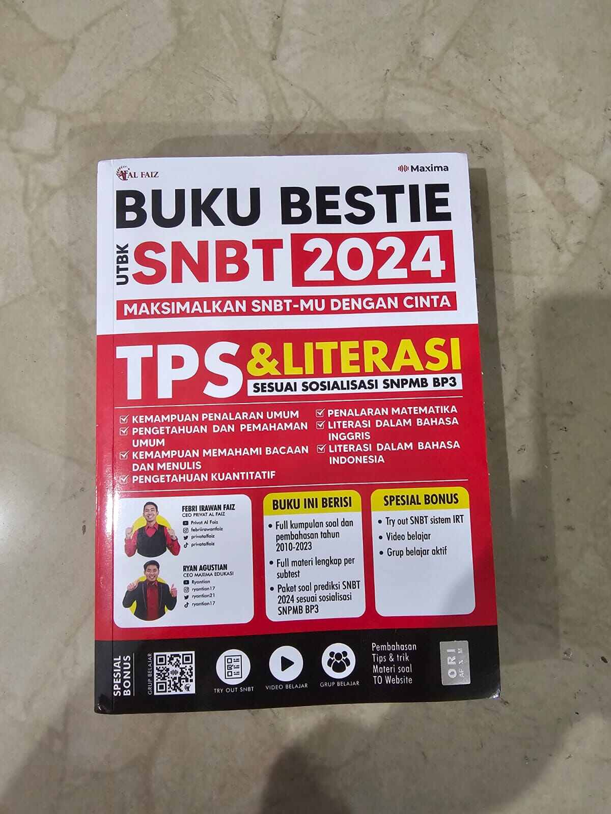 Buku Bestie SNBT 2024 TPS & LITERASI | Lazada Indonesia