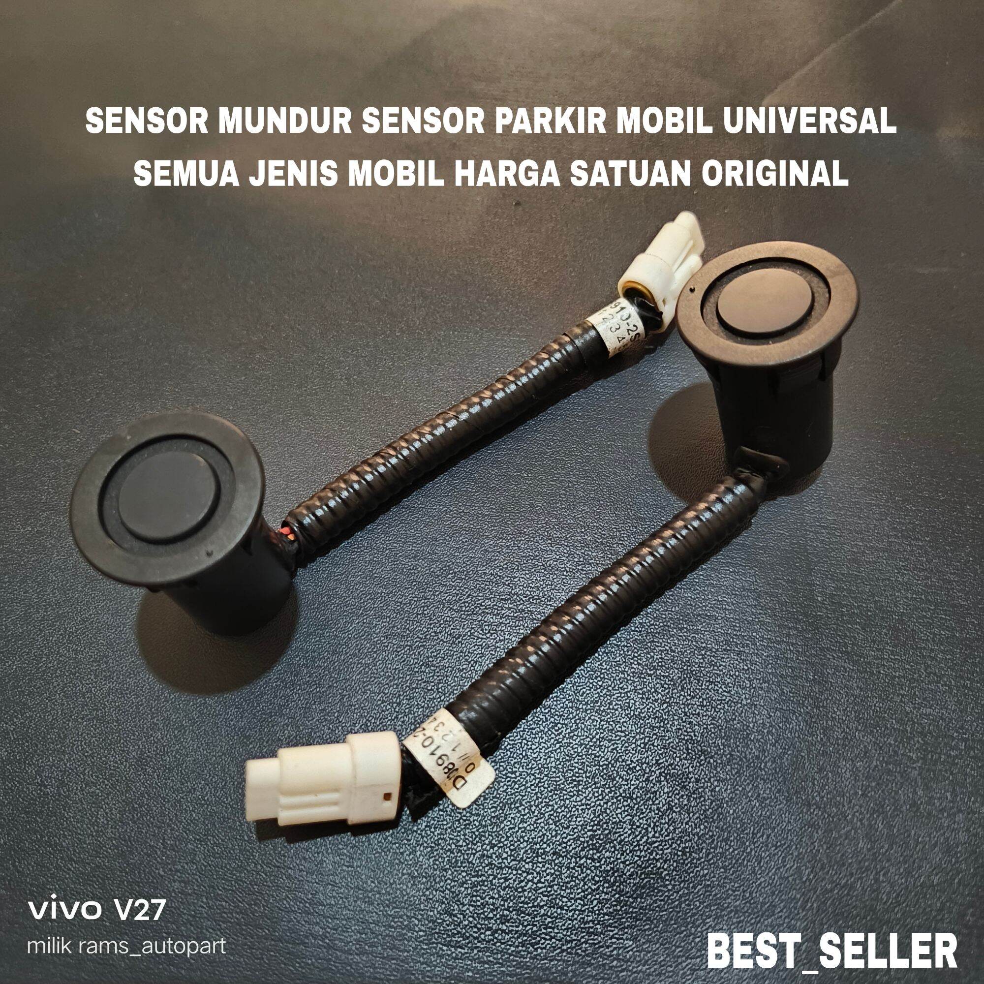 SENSOR PARKIR SENSOR MUNDUR MOBIL UNIVERSAL SEMUA JENIS MOBIL ORIGINAL Harga 100,000 rupiah*Gratis Ongkir