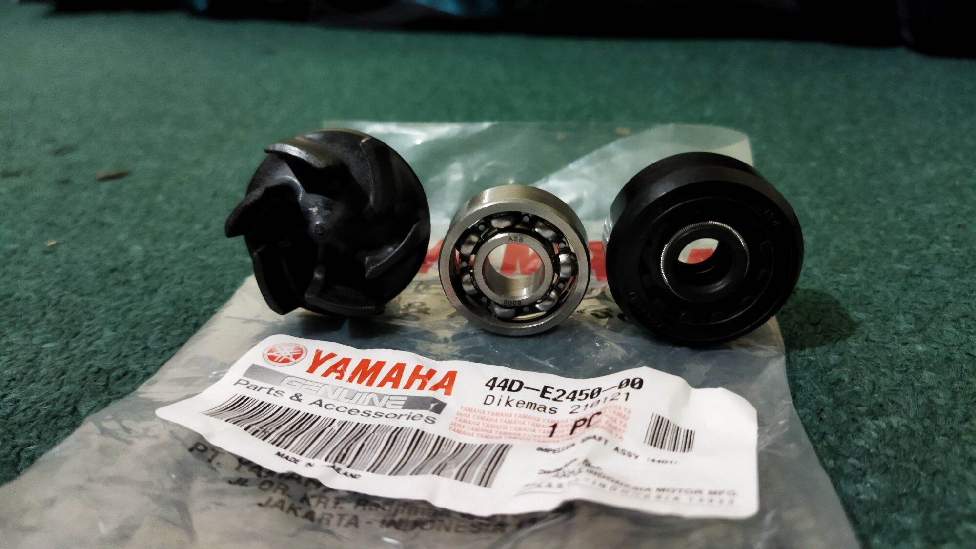 paket komplit Water Pump Pompa Air Radiator Motor Xeon RC GT Aerox 125 ...