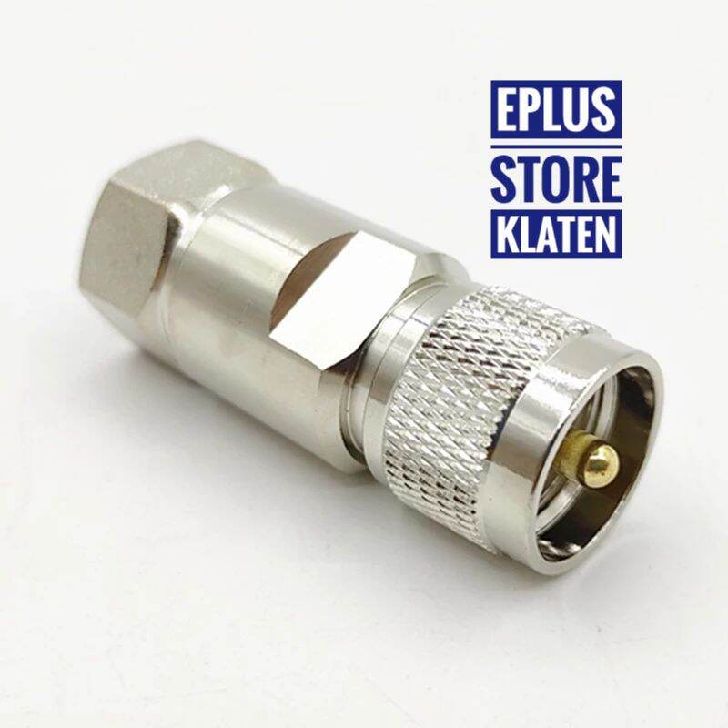 connector heliax 4/8 PL male 1/2S FSJ4 konektor 1/2 PL feeder Lazada