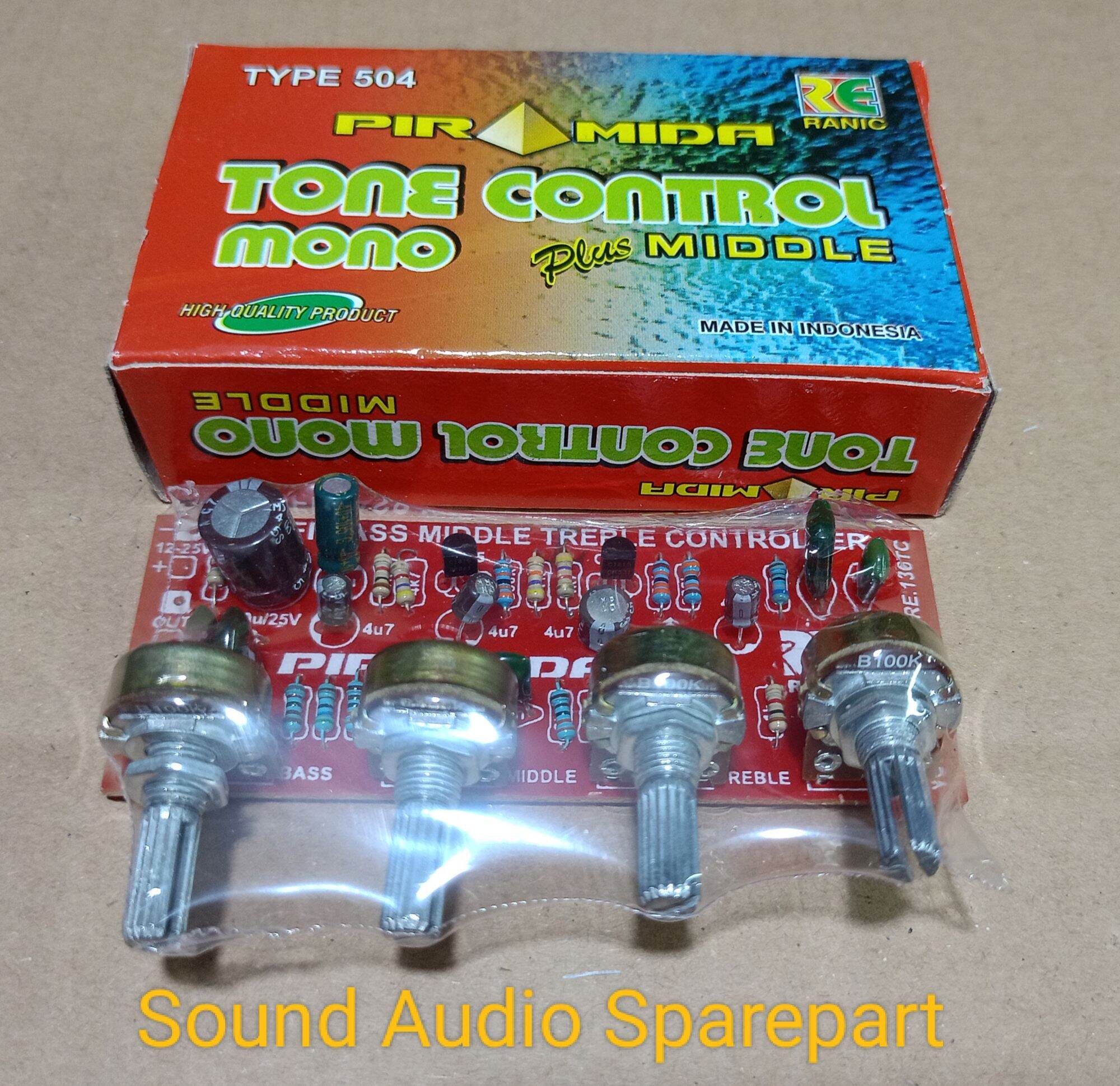 Kit Tone Control Mono Plus Middle Transistor Lazada Indonesia