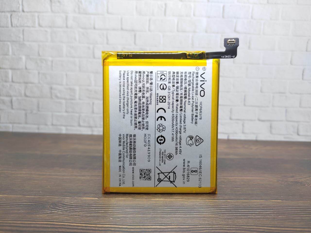 Baterai Battery Batre Vivo S1 Pro/S1Pro B-K3/ B k3 4500 mAh Original