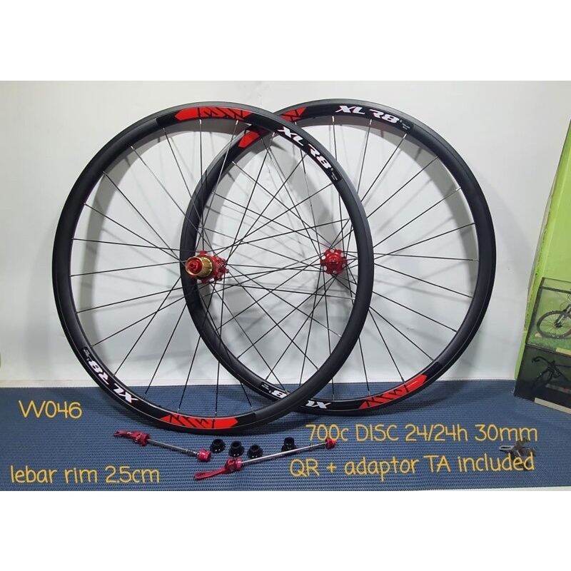 Wheelset 2024 xlr8 700c