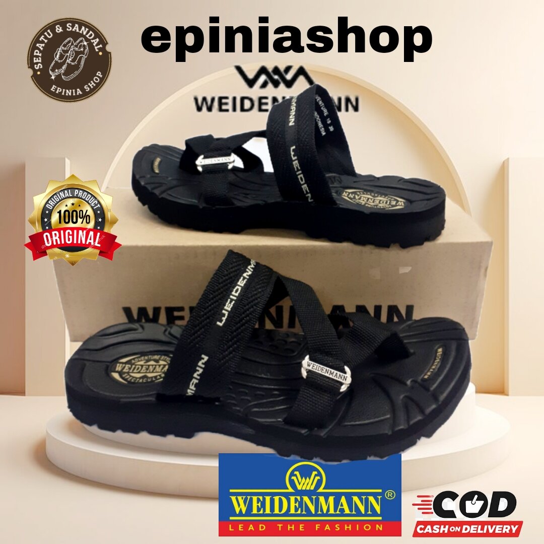 Weidenmann sandals-hiking sandals-wdmn adventure 10 Black Harga  159,500 rupiah*Gratis Ongkir