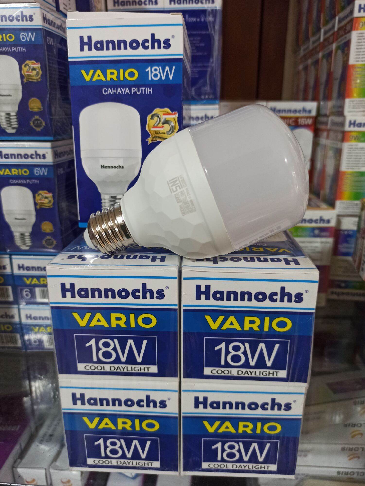 Paket Pcs Lampu Hannochs Led Vario Watt Lazada Indonesia