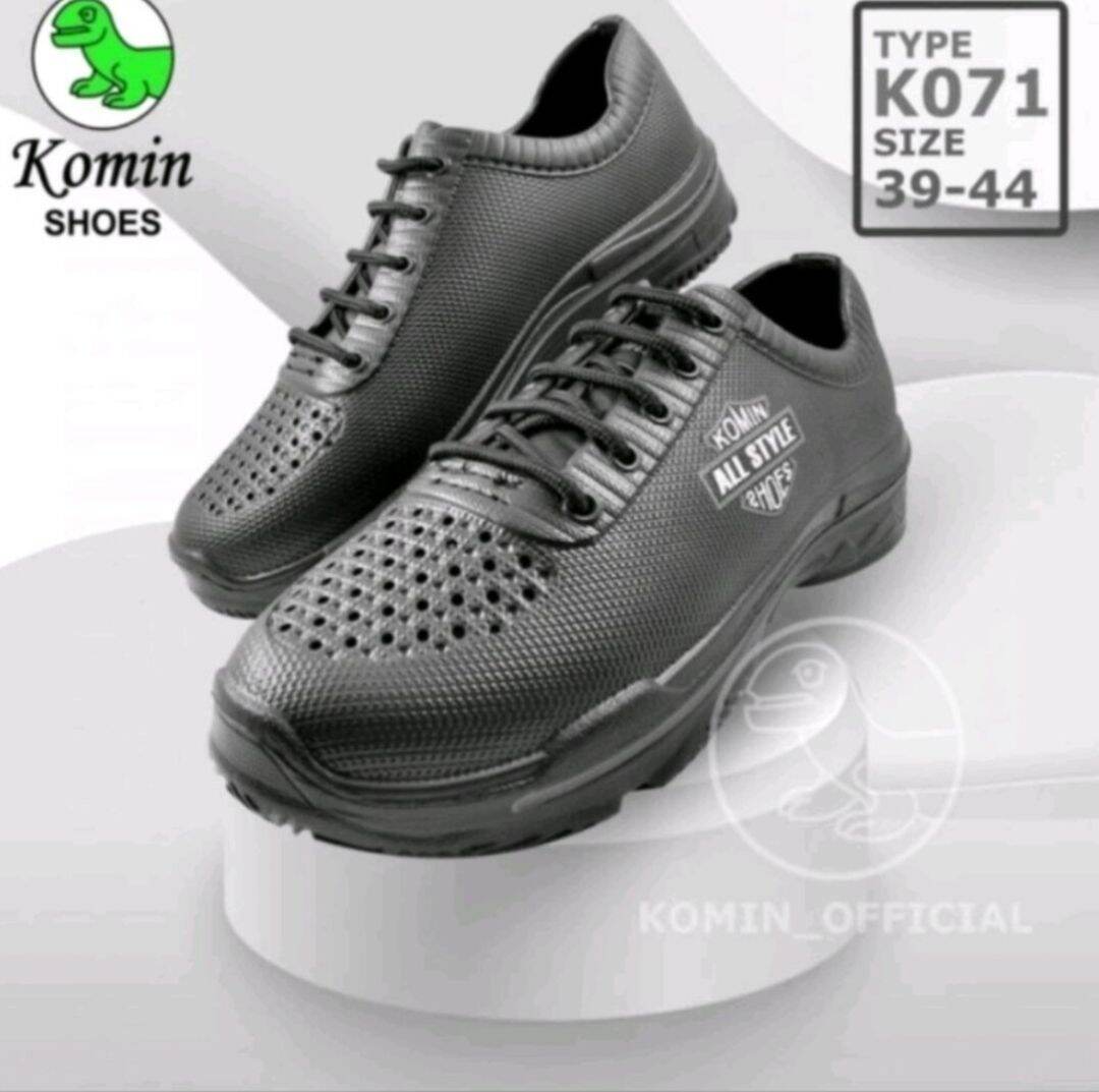 Sepatu pria dan wanita Komin all style Putih dan Hitam | Lazada Indonesia
