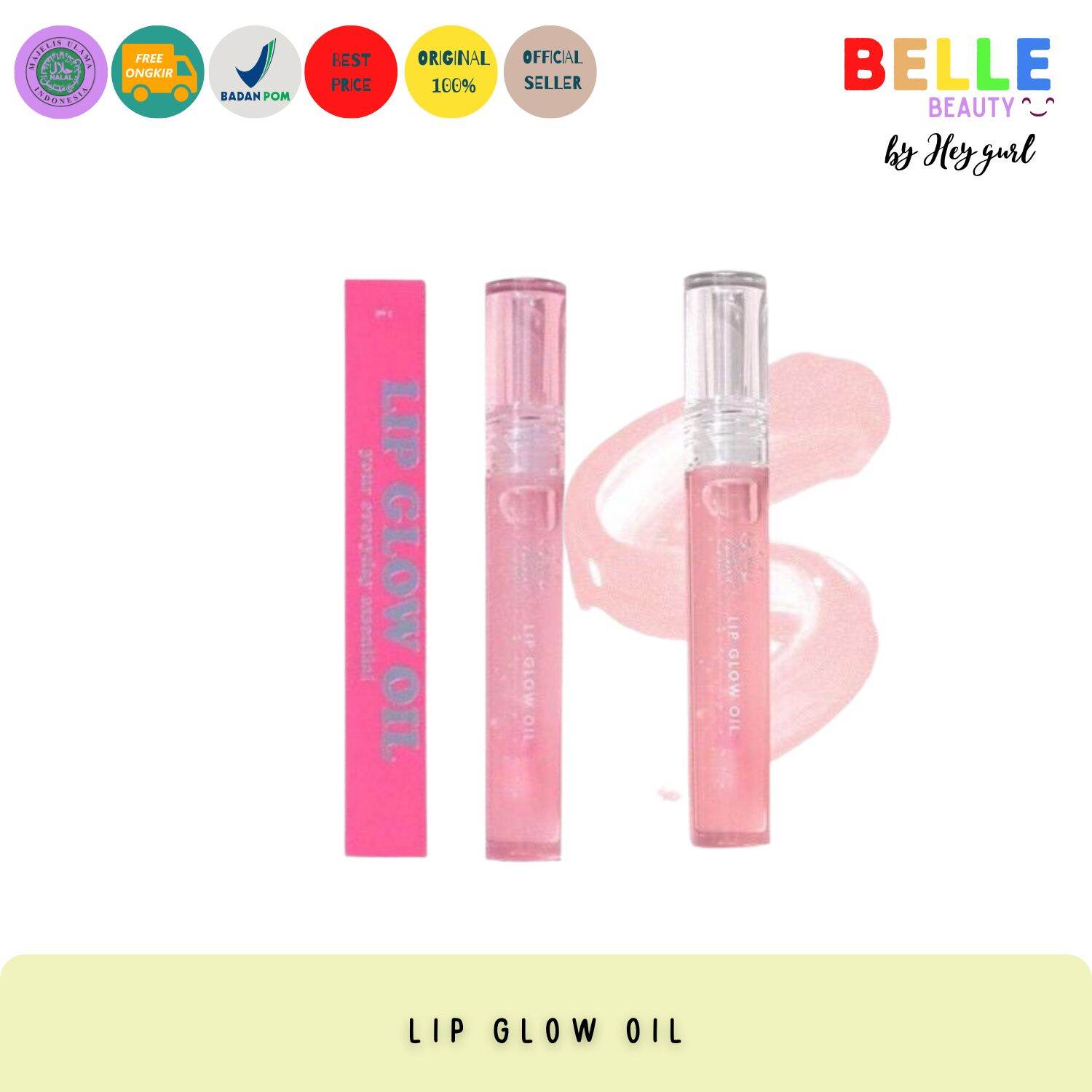 HEYGURL LIP GLOW OIL / LIP SERUM PERONA BIBIR BPOM Lazada Indonesia