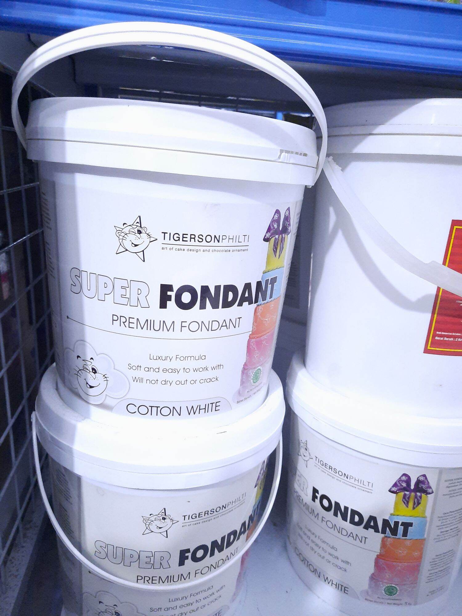 tigerson fondant/icing pail 5kg Lazada Indonesia