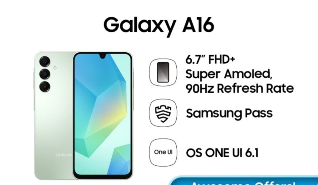 Samsung galaxy A16 LTE 8/256 Harga  2,950,000 Ringgit*Penghantaran Percuma