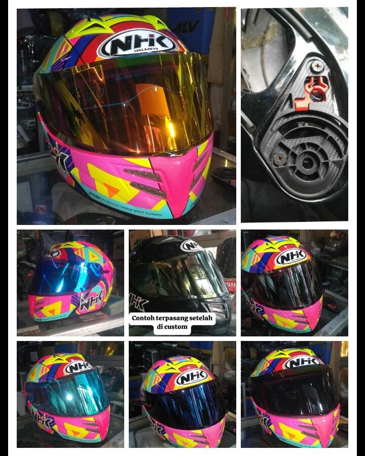 Kaca Helm Nhk Terminator Full Face Jual Kaca Helm Nhk Terminator