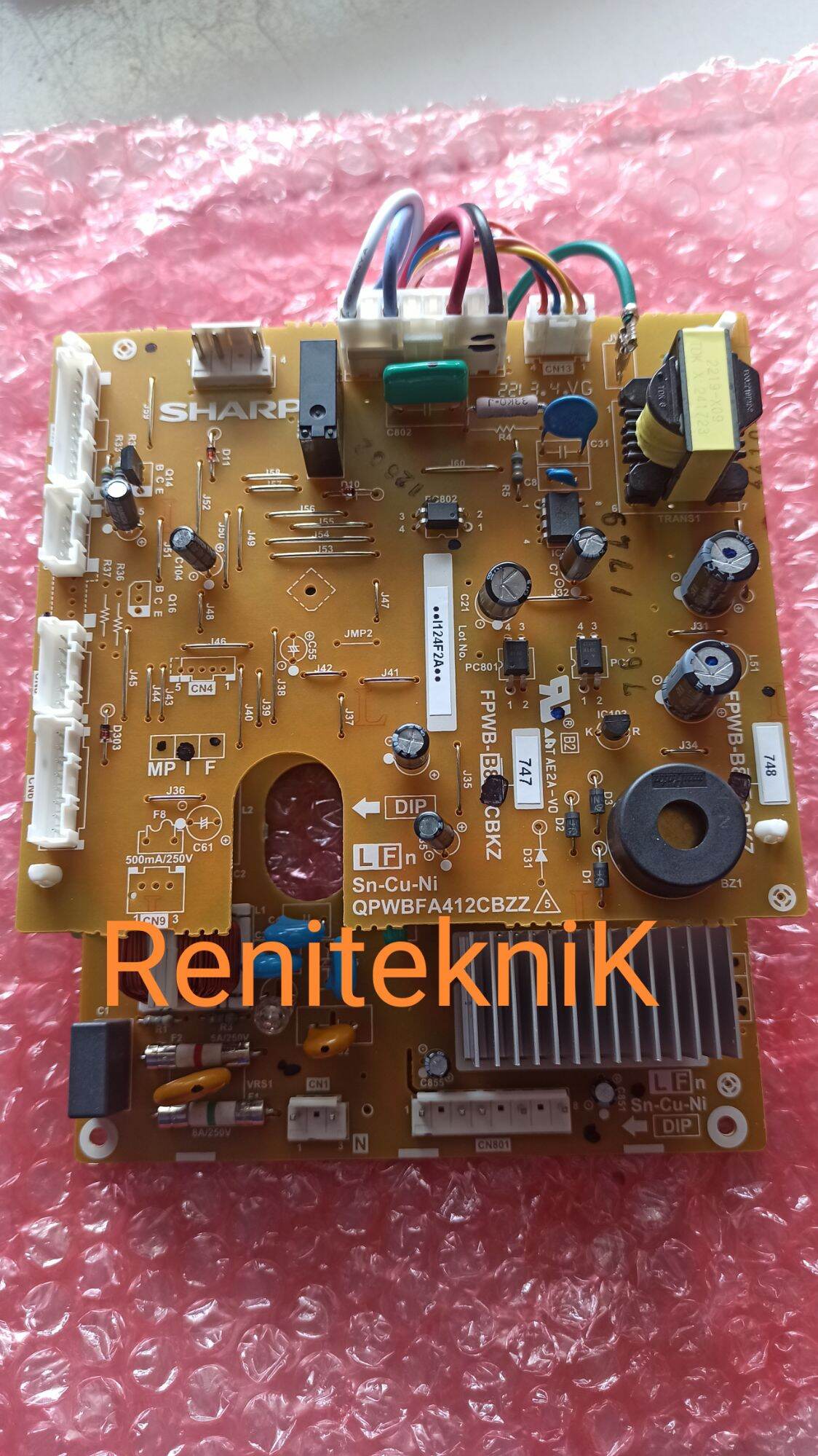 Modul Pcb Kulkas Sharp Pintu Inverter Sj Ig Modul Tumpuk Original Lazada Indonesia