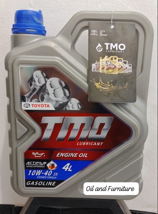 PROMO OLI MOBIL TOYOTA TMO 10W-40 4L Harga 170,000 rupiah*Gratis Ongkir