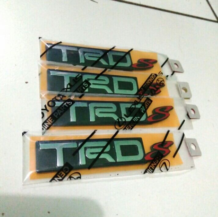 emblem TRD S 💯 original Harga 70,000 rupiah*Gratis Ongkir