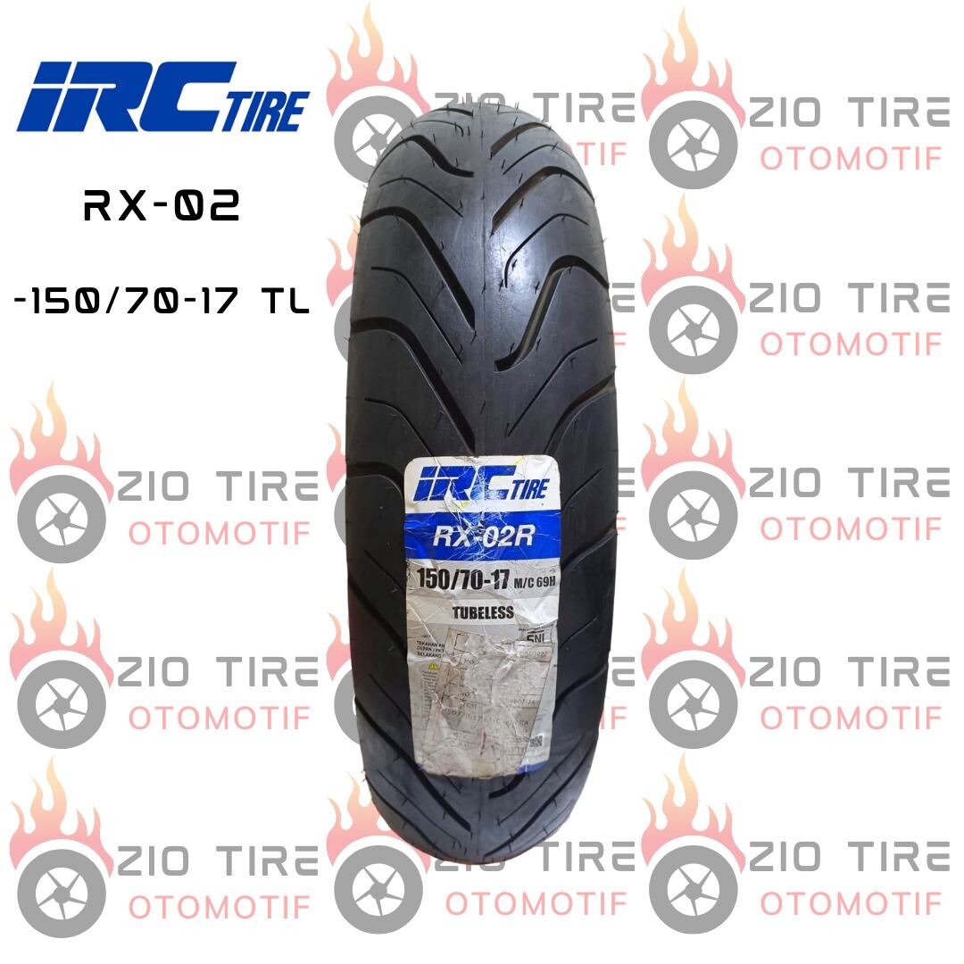 IRC RX-02 前後セット 110⁄70-17 + 140⁄70-17 (バイク用タイヤ) 価格