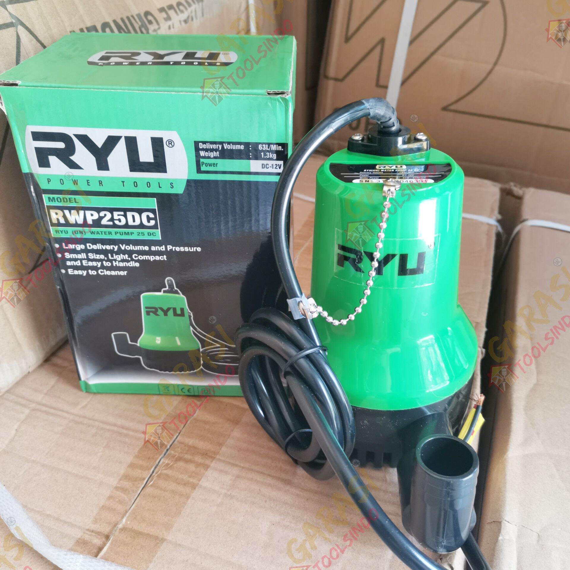 Pompa Ryu pompa celup RYU RWP25DC water pump ryu pompa kolam ikan aquarium pompa ...