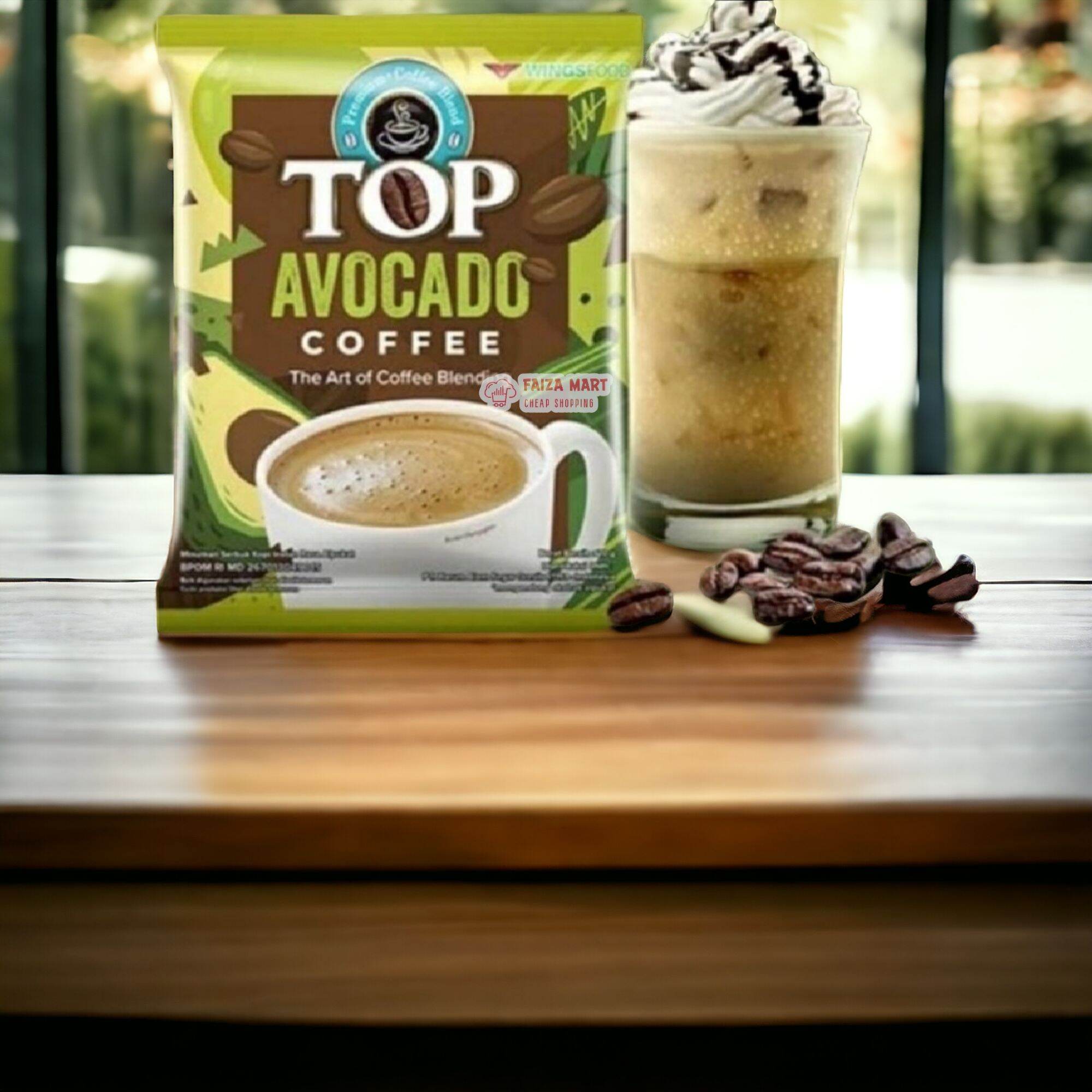 [ 1 RENCENG ] Kopi Top Avocado isi 15 /10 Sachet Lazada Indonesia