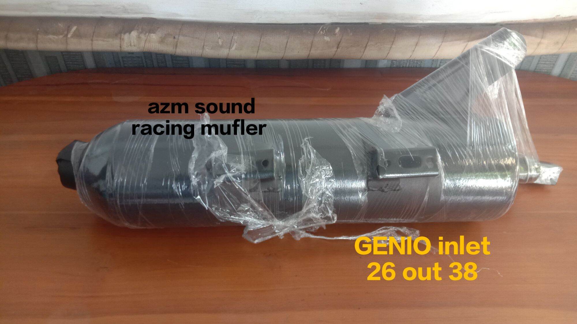 KNALPOT MATIC GENIO /TEBAL 1,2MM/COPY CMS Harga 550,000 rupiah*Gratis Ongkir