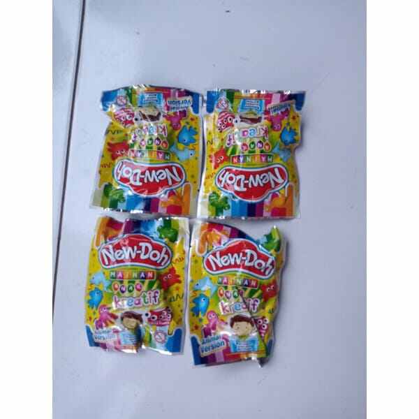 new doh lilin cetak 1 pak isi 20 pcs