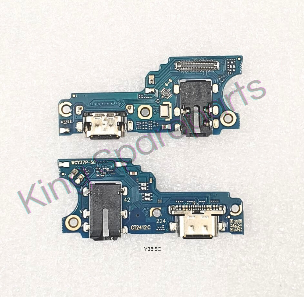 Flexible flexible fleksibel con connector konektor TC CAS charger HF mic Vivo Y38 5g/Y37 Pro 5g/y200i original Harga 25,000 rupiah*Gratis Ongkir