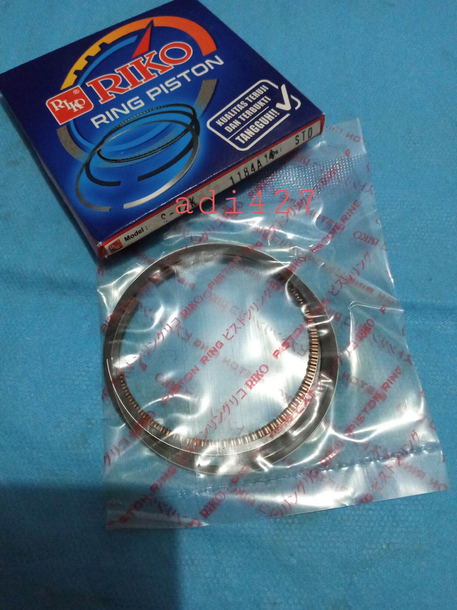 PISTON RING/RING SEHER KAZE R ZX 130 BLITZ 110 SIZE 53/5325/535